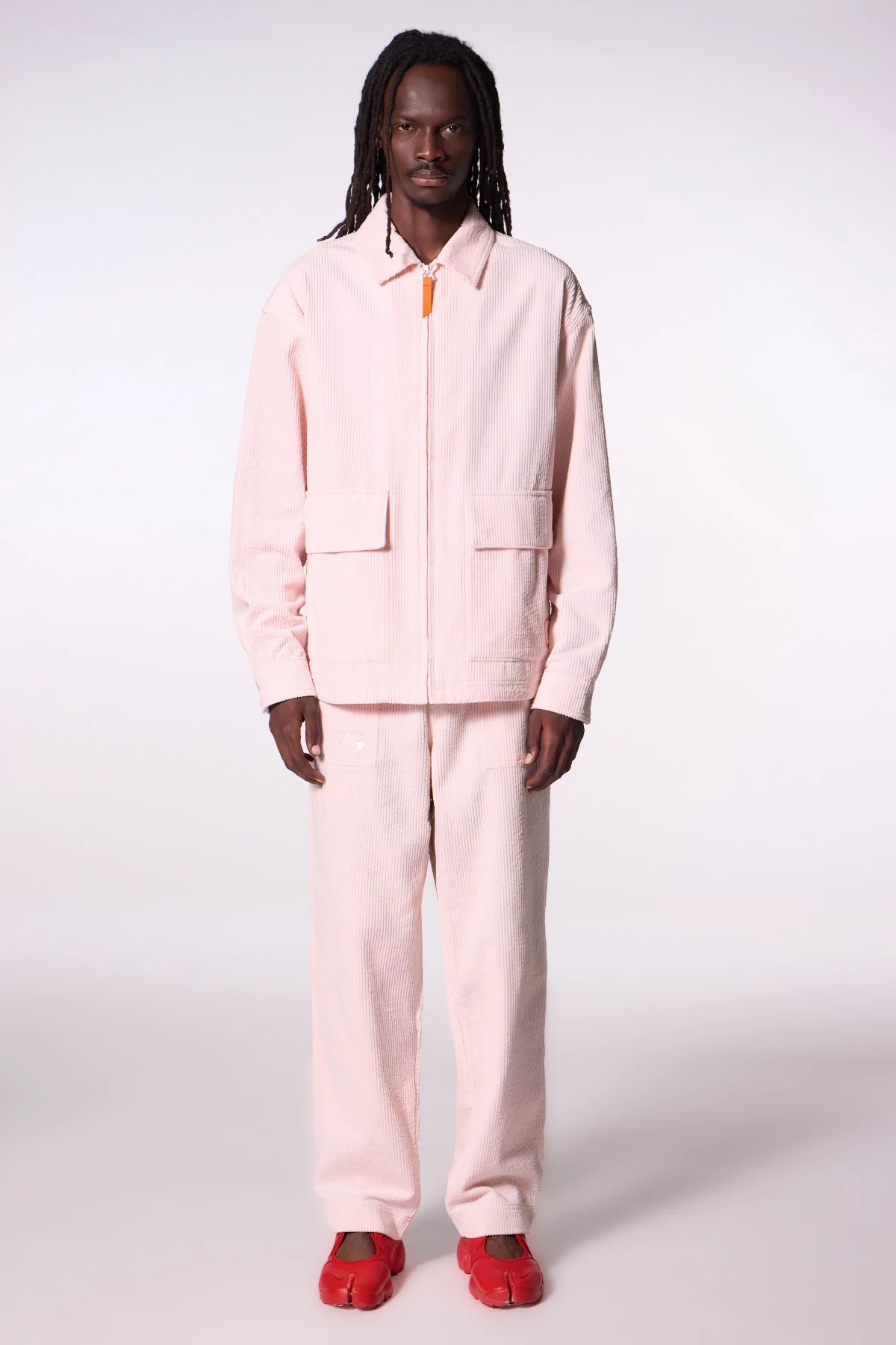 pantalon et chemise mixte en velours Aston